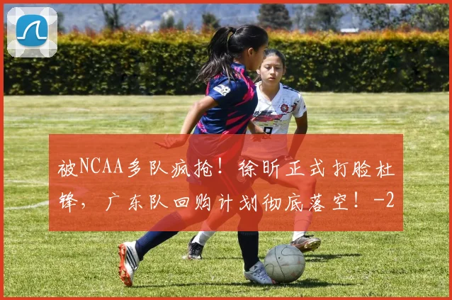 被NCAA多队疯抢！徐昕正式打脸杜锋，广东队回购计划彻底落空！